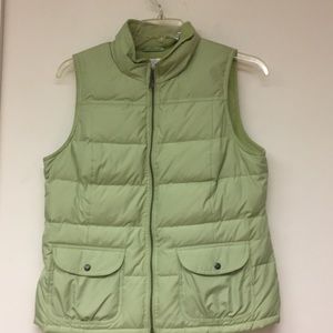 Ann Taylor Loft Down Puffer Vest Size M NWOT